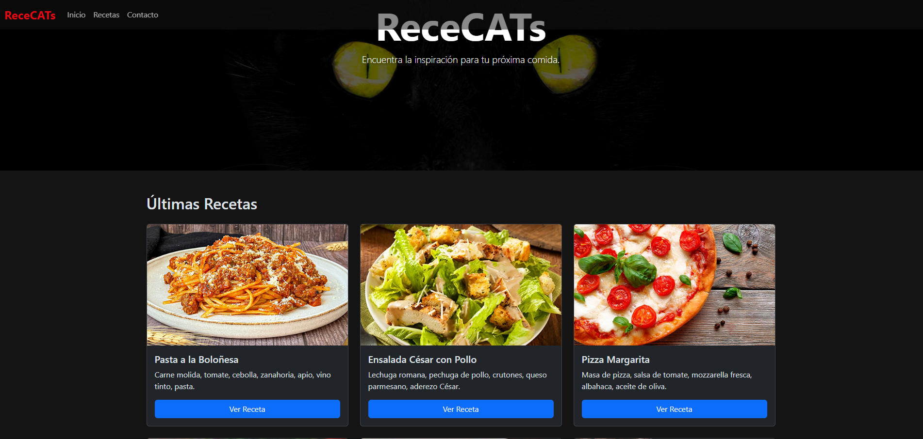 App de Recetas